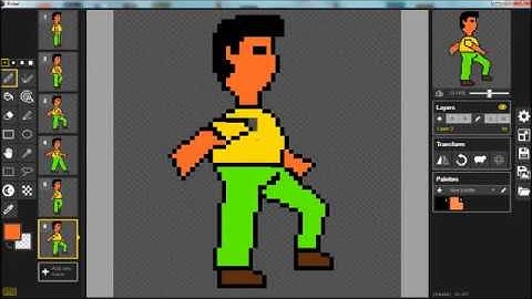 Tutorial sprite y animación en piskel