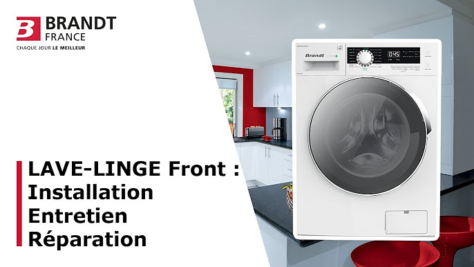 Lave-linge hublot WFB124QW - Brandt Electroménager