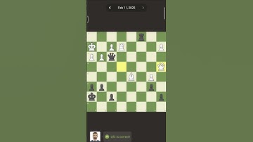 Daily Chess Puzzle | February 11, 2025