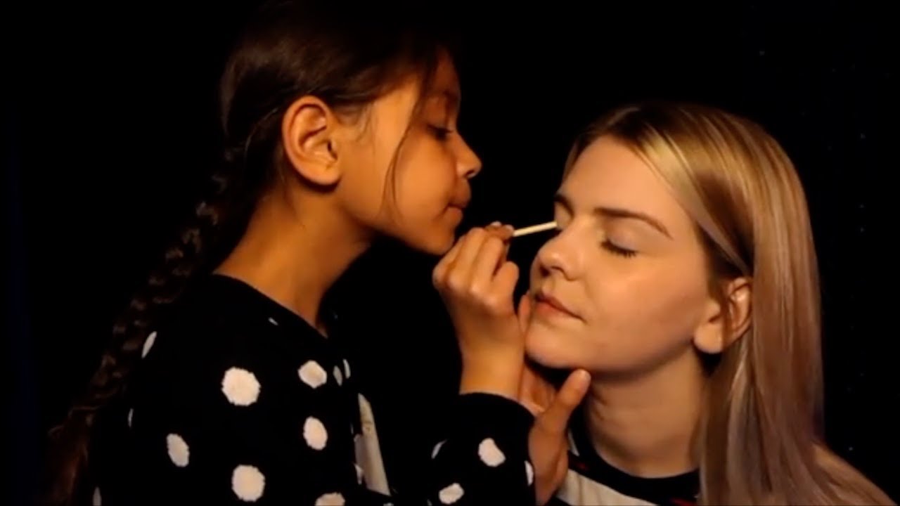 ASMR  Roleplay Maquillage  Cheveux par ma petite nièce