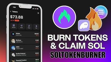 Burn Tokens on Phantom App & Claim SOL (Solana Token Burner)