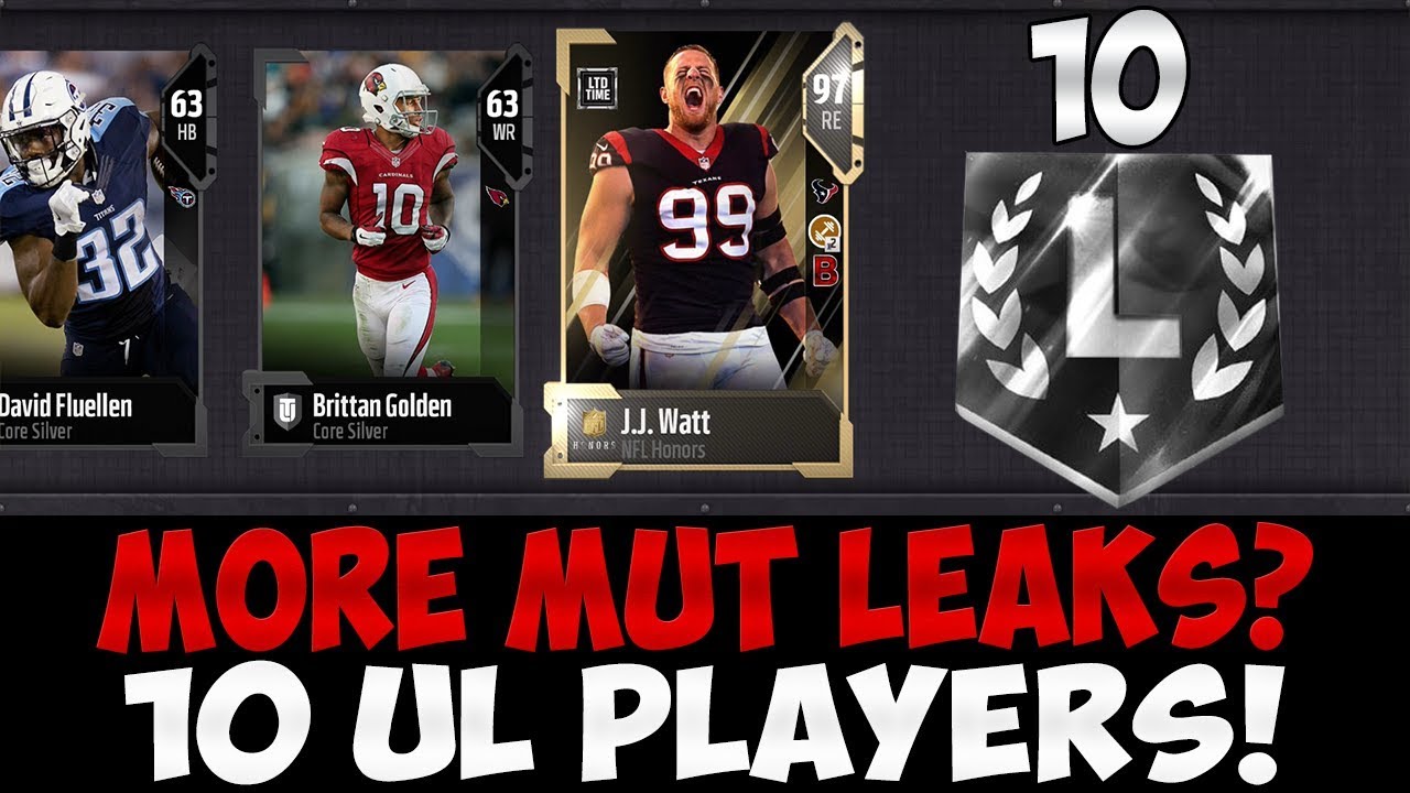 More MUT Leaks! | 10 Ultimate Legends Saturday!? | I PULLED A LTD IN A