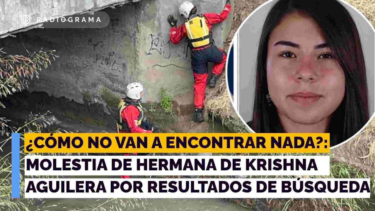 “¿Cómo no van a encontrar nada?”: Molestia de hermana de Krishna Aguilera por resultados de búsqueda