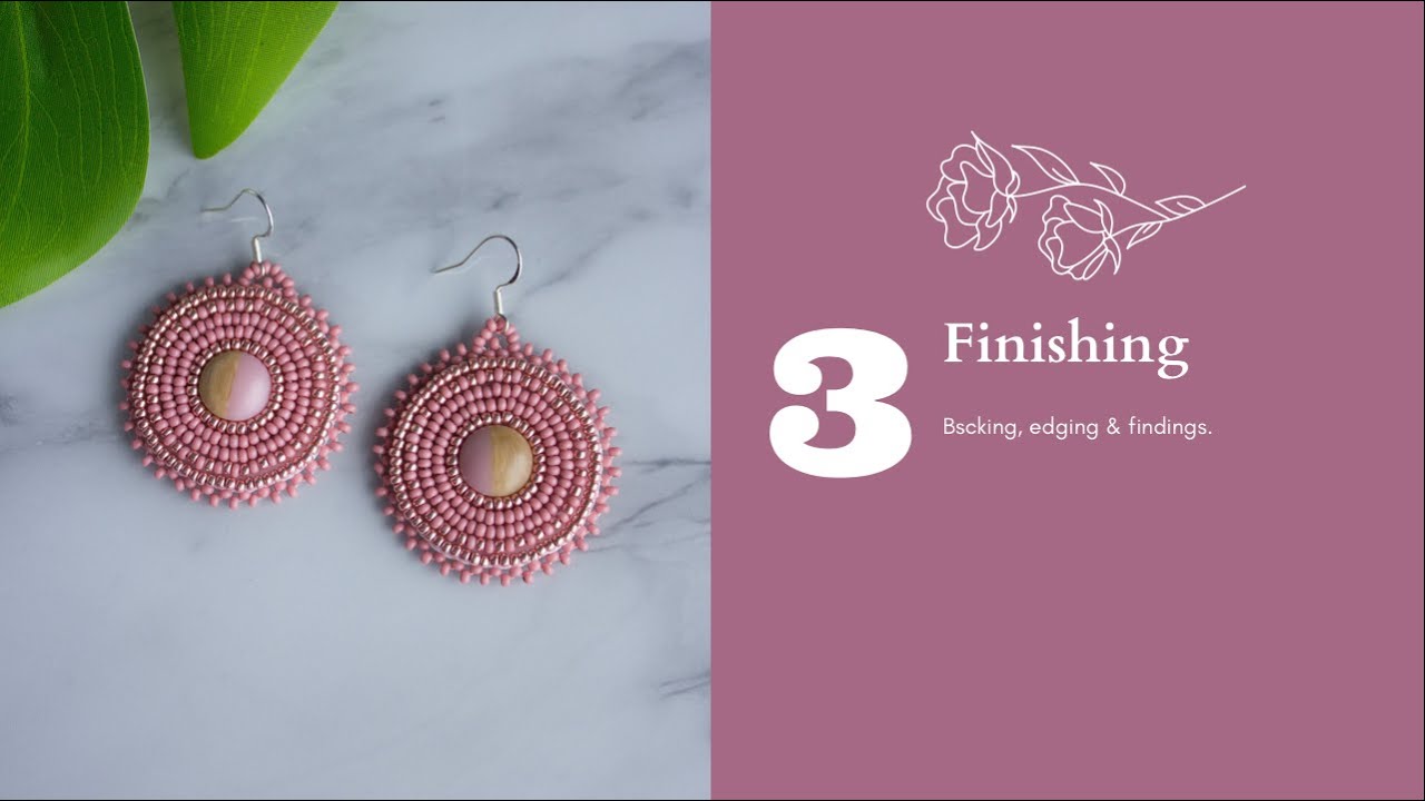 Flat Beading with Cabs Tutorial | Part 3 | Art by Breanna Deis