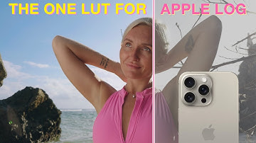 The One LUT for Apple Log | Sample Footage & Blackmagic Camera Tutorial 2025