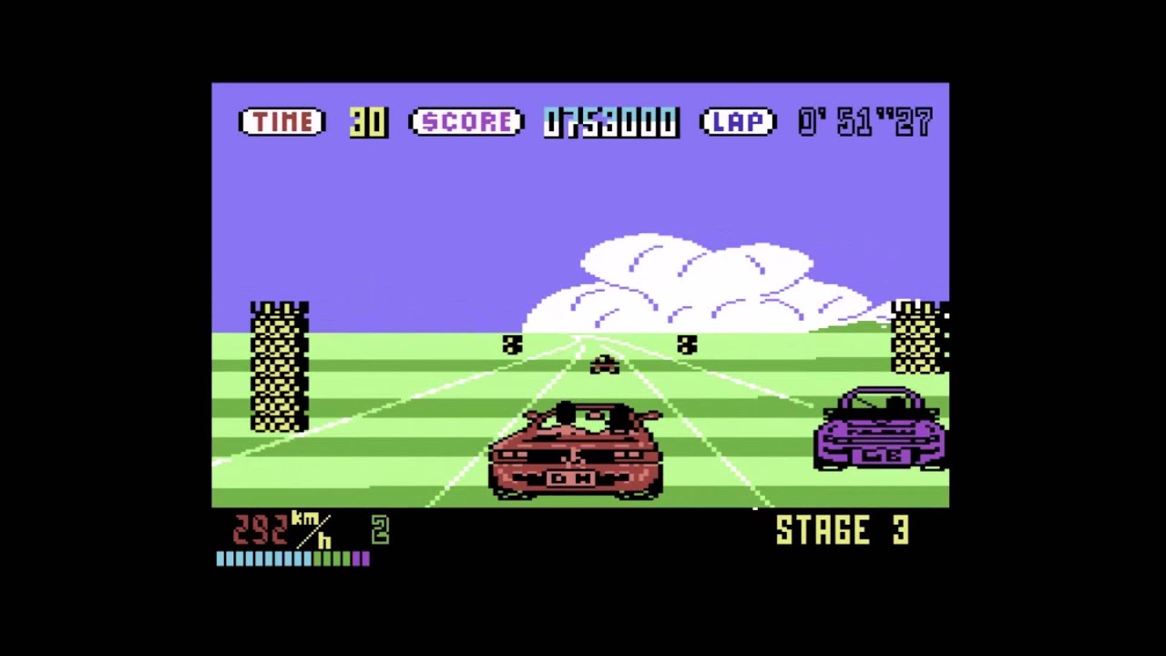 Out Run - Commodore 64 version