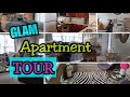 MY SMALL REALISTIC  APARTMENT TOUR || GLAM  APARTMENT TOUR