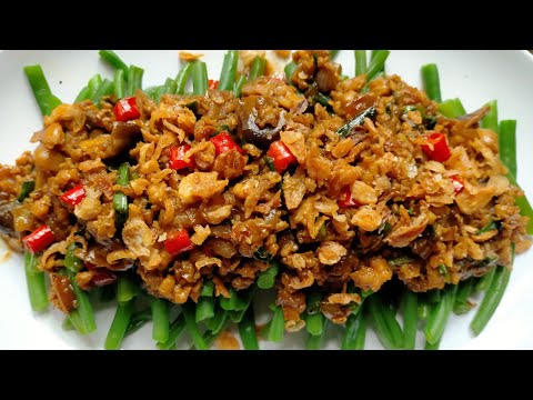 Buncis Muda Ayam Cincang