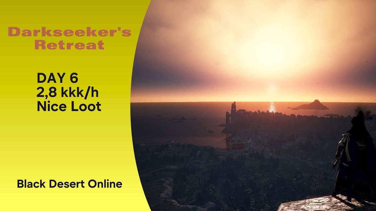 Black Desert Online | День 6 | Обитель служителей тьмы | 2.8ккк/ч | Стабильный фарм 