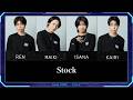 【BMSG TRAINEE】歌詞・パート割 Team PINK:Stock