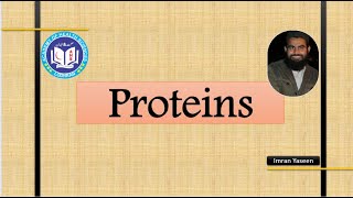 Classification of Proteins | Biochemistry | by Imran Yaseen