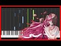 Elfen Lied- Lilium-Anime Cover{piano tutorial 🎹 }-(Synthesia)-HD👍