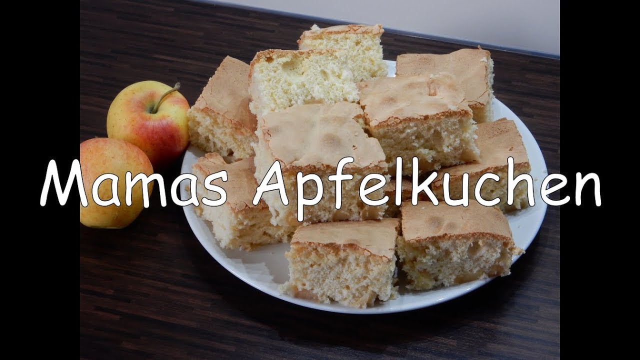 Mamas Apfelkuchen | Basic Apfelkuchen wie von Mama mit vielen ...