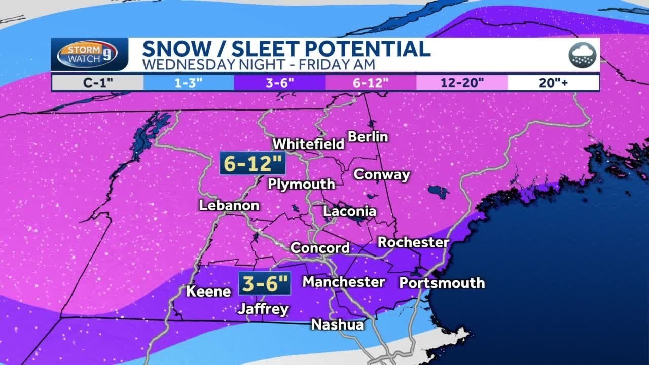 Video: Storm later this week could bring several inches of snow - YouTube