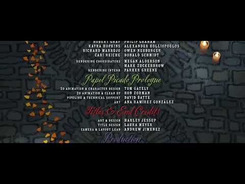 Coco (2017) End Credits stiderC dnE )7102( ocoC