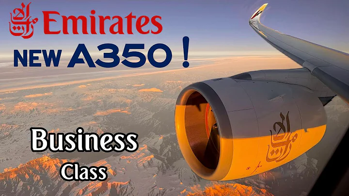 Emirates first Airbus A350 !  BUSINESS CLASS -  🇦🇪 Dubai - Edinburgh 🇬🇧  [FULL FLIGHT REPORT]