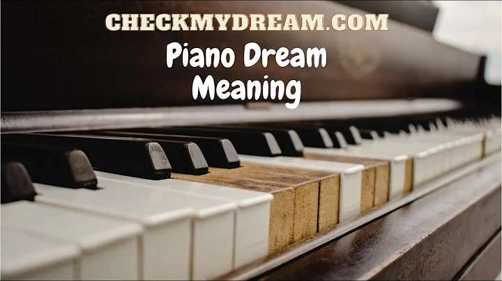 Symbolik av drömmar om piano