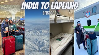 FINLAND (Ep 1) | Travelling from India to Lapland | Flight cost, Overnight Train to Rovaniemi & more