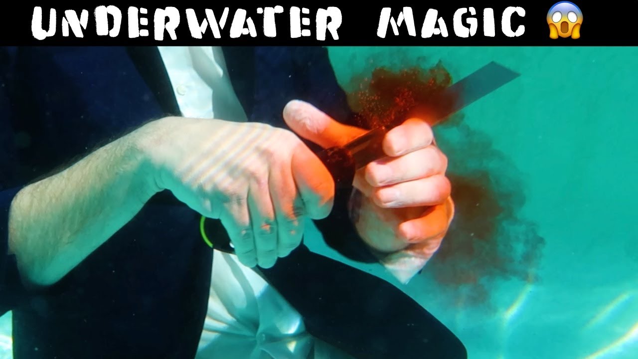 UNDER WATER Magic tricks ????‍♂️-Julien Magic