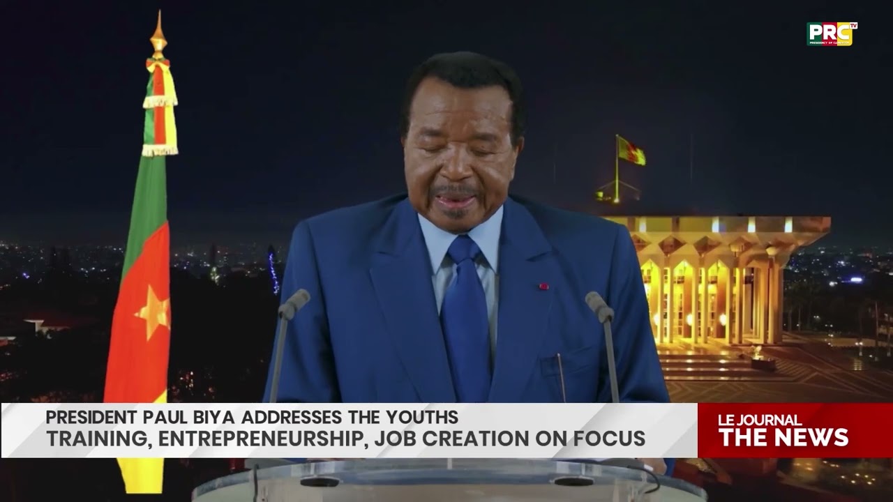 Президент Поль Бия обращается к молодежи: обучение, предпринимательство, создание рабочих мест — ...