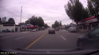 Lady driver doesn't shoulder check Information