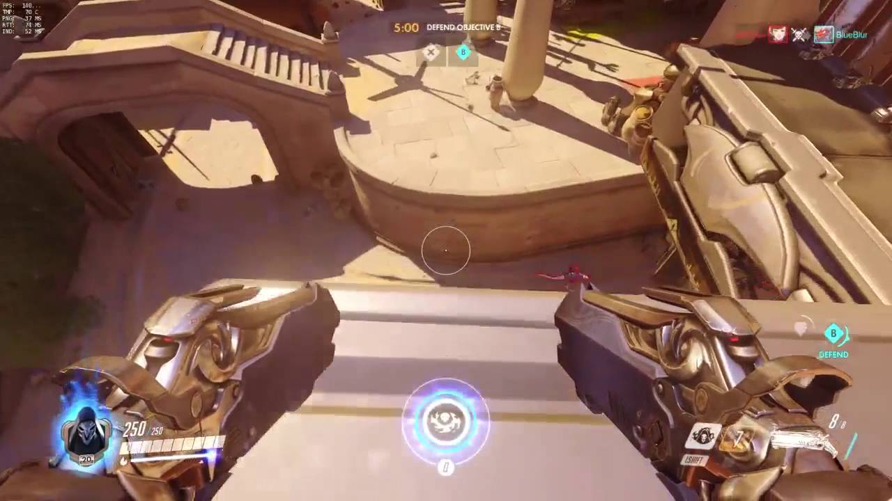 Overwatch Reaper Gameplay