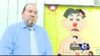 Local Man Creates Life-Size "Operation" Game