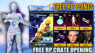 Get Free Guaranteed Mythics | Free RP Crate Opening New Trick | Free RP Points | PUBGM