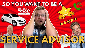 What Do Service Advisors Actually Do?
