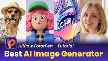 Best AI Image Generator 2026 | Text to Image + Image to Image AI Tool - HitPaw FotorPea Tutorial