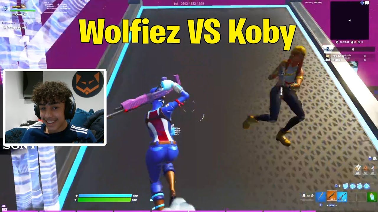Wolfiez vs TT9 Koby 1V1 Buildfights!!
