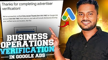 Live Business Operation Verification Process 2025 | Google ads advertiser Verification