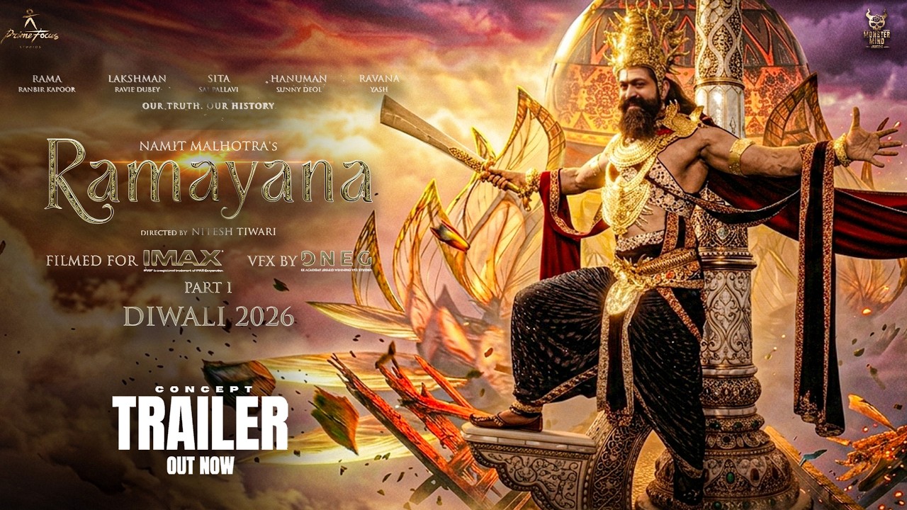 Ramayan Yash Ravan Ramayana : Concept Trailer | Ranbir Kapoor as Ram | Yash as Ravan | Sai ...