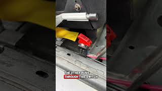 Fuel pump wiring on my racecar #dragracing #santapod #racecar #fwd #turbo