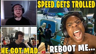 CLIX & MONGRAAL Troll ISHOWSPEED By Not Rebooting Him The Entire Game | OG Fortnite