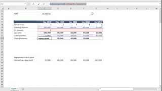 Amortisation using dynamic arrays