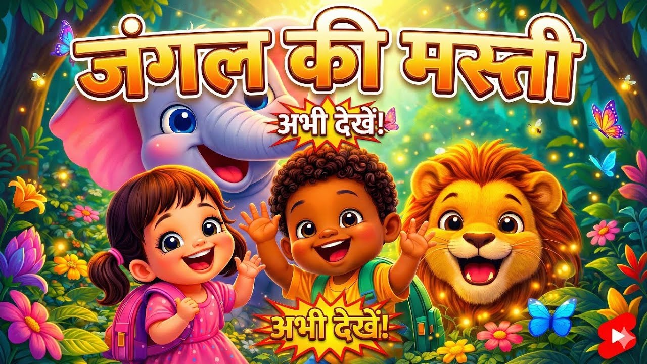 Animal Jungle Song 🐒🦜 | बच्चों का जंगल गाना | Khel Pitara