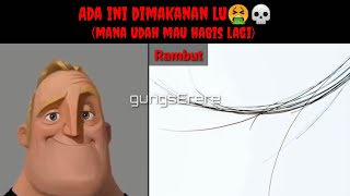 Ada ini dimakanan lu🤮💀 || Mr Incredible Becoming Uncanny #meme #mrincrediblebecominguncanny 