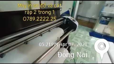 Máy cắt rập