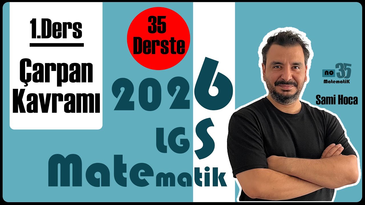 Çarpan Kavramı(Çarpanlar ve Katlar) - 2026 LGS Matematik - 8. Sınıf Matematik