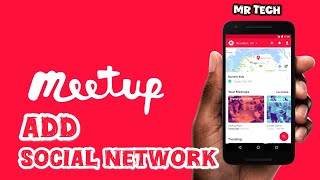 How to Add Social Network in Meetup Application  screenshot 1