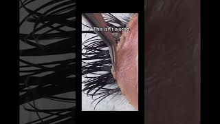 Dirty lashes cleaning| dirty lash extensions|dirty lashes asmr | dirty lashes removal| satisfying screenshot 4