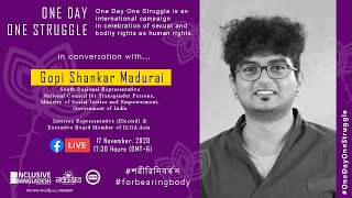 Tushar Kanti Baidya in Conversation with Gopi Shankar Madurai
