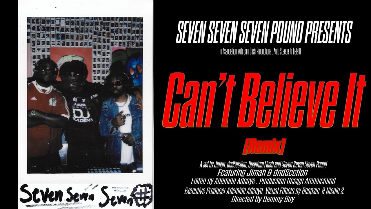 Jimah - Can't Believe It (ft. dndSection)  [Prod. Quantum Flush] | Seven Seven Seven Pound | EP. 61