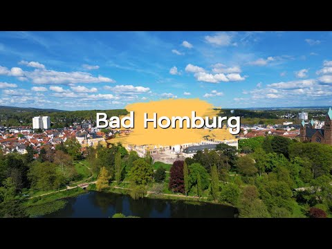 Bad Homburg - Germany | Travel Guide | Drone 4K | Day trip from Frankfurt
