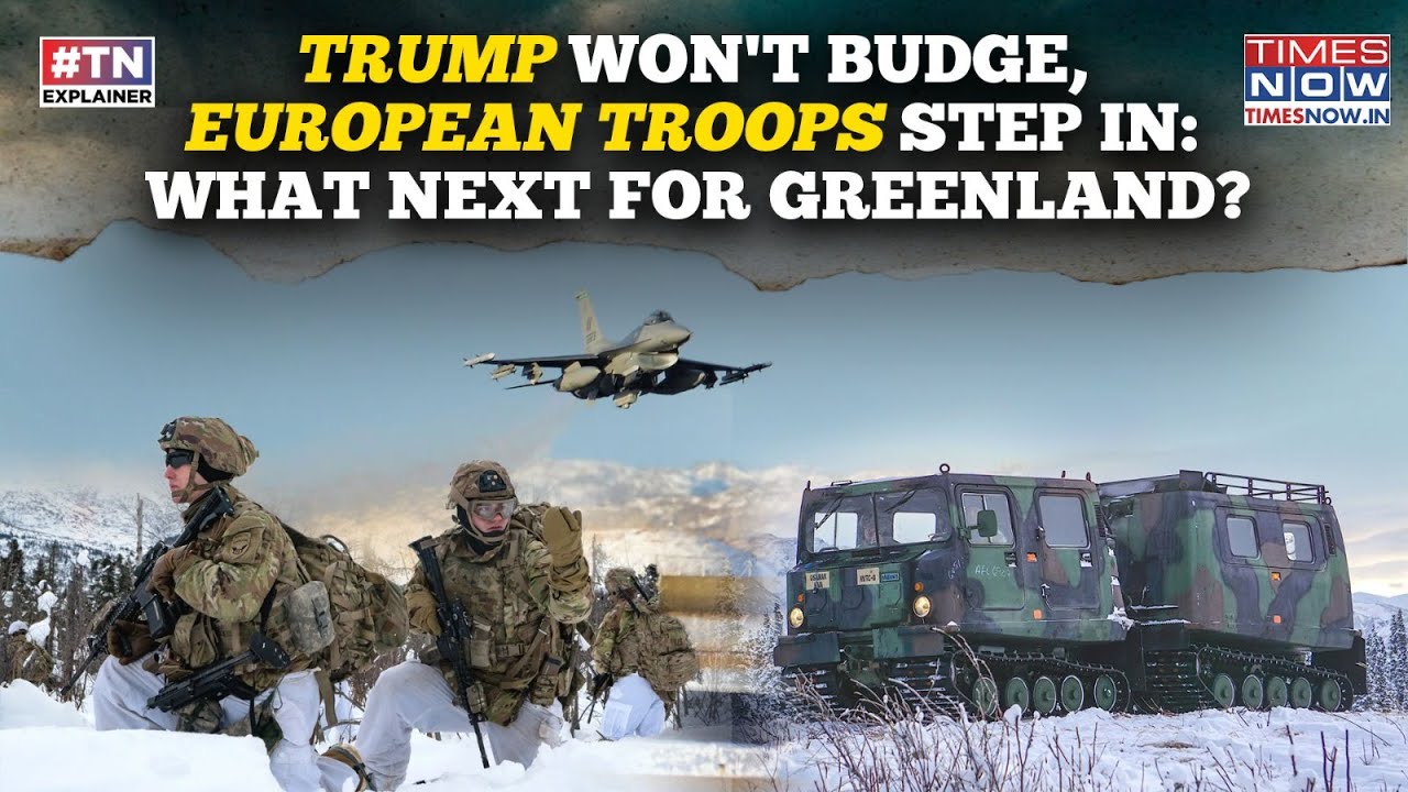Greenland High Drama: Trump Won't Budge, European Troops Come In, Denmark Says This After US Meet