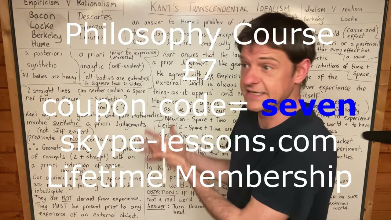 Ancient to Modern Philosophy (KANT 1)