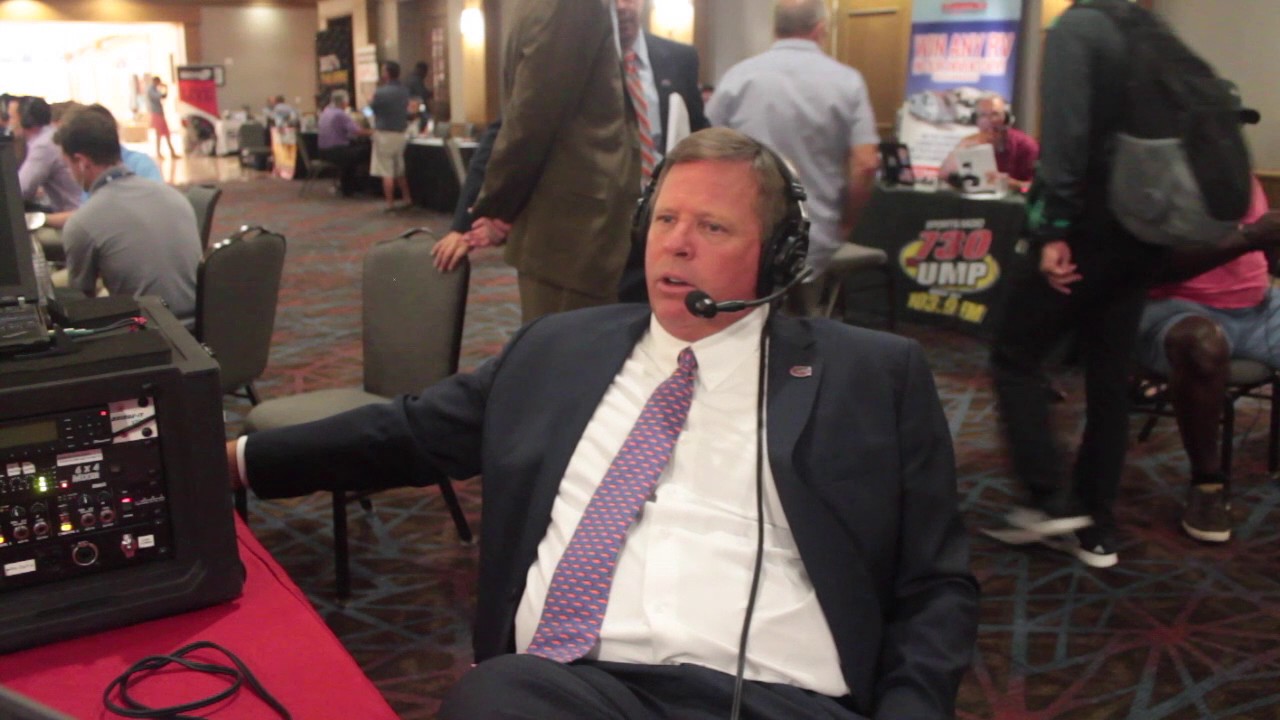 Jim McElwain one-on-one from Radio Row - YouTube Tide 102.9