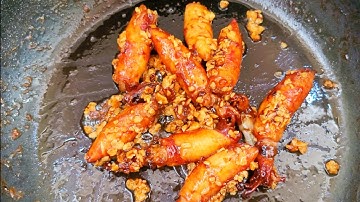 Cách làm mực cháy tỏi siêu dễ, ai cũng làm được, cực ngon luôn nha #mucchaytoi #mucchien #muc