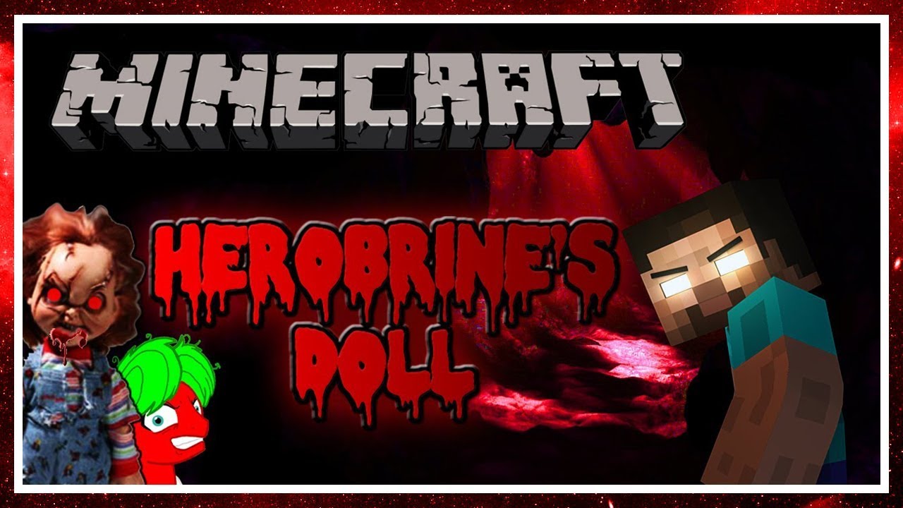 MANY JUMPSCARES!! | Minecraft Horror - Herobrine's Doll